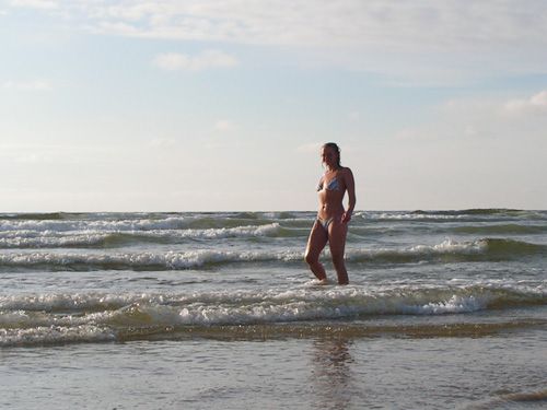 Wijk Ann Zee - pláž na pobřeží Severního moře
