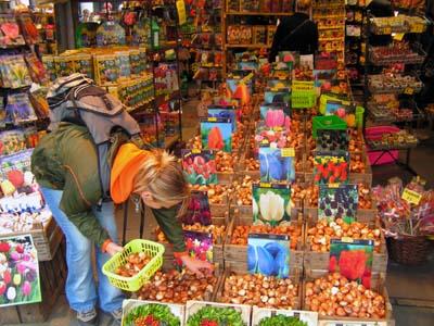 květinový trh Bloemenmarkt