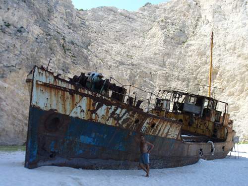 Zakynthos - shipwreck beach