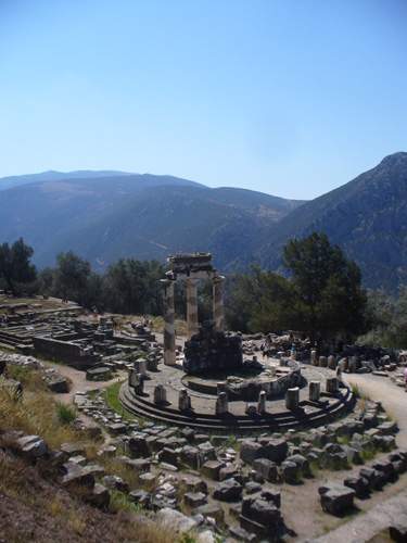 Delphi - Athenin chrám
