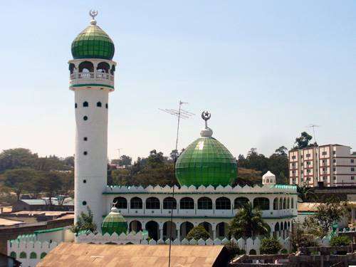 město Narok - mešita