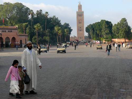 Marrakech - mešita Kotoubia