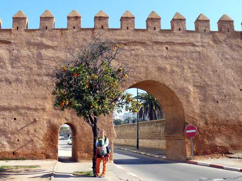 Rabat - městské hradby