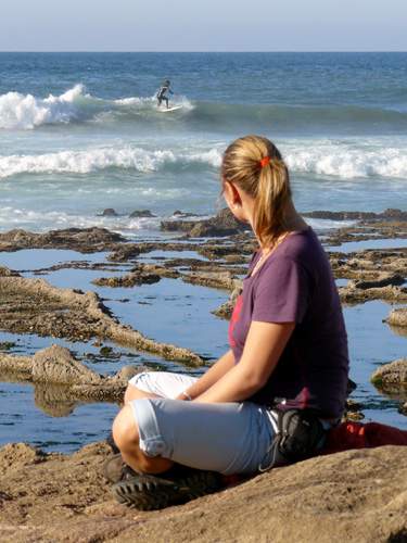 Rabat - pobřeží Atlantického oceánu