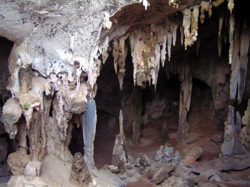 Krabi - krasová jeskyně
