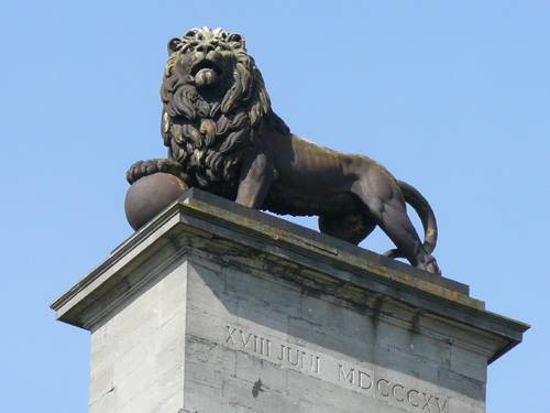 Waterloo - lev na Lvím pahorku