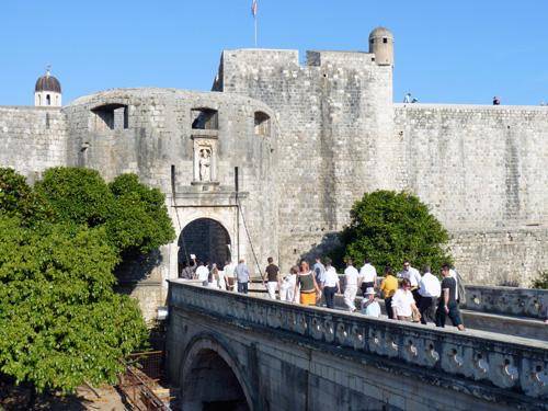Dubrovnik - vstupní brána do starého města