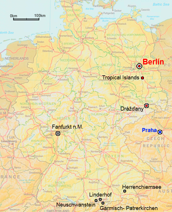 BERLÍN a okolí