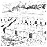 Ruiny inckého města, které bylo posledním útočištěm Inků před jejich definitivní porážkou Španěly r.1572