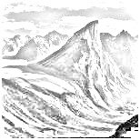 Hora výšky 1675m.n.m. s nejvyšší kolmou stěnou světa, stěna je vysoká 1250m a má průměrný sklon 105°