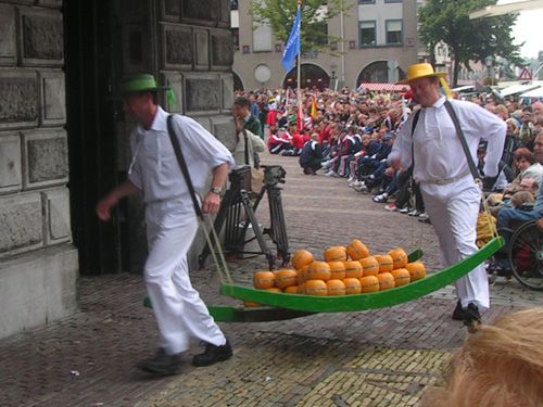 Alkmaar - sýrový trh