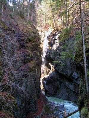 Soutěska Partnachklamm