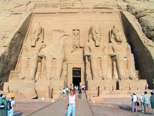 Abu Simbel - chrám Ramsese II.