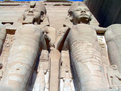 Abu Simbel - chrám Ramsese II.