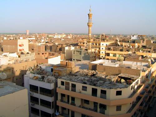 střechy Luxoru