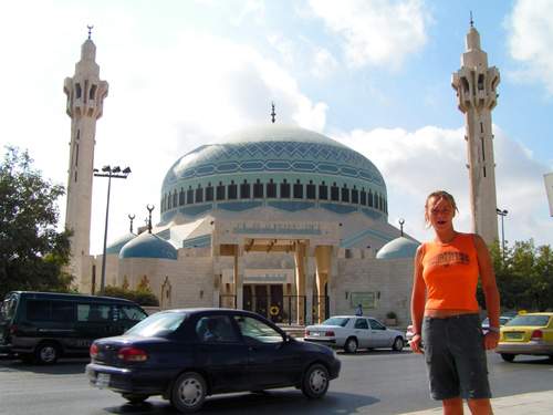 Amman - mešita krále Husseina