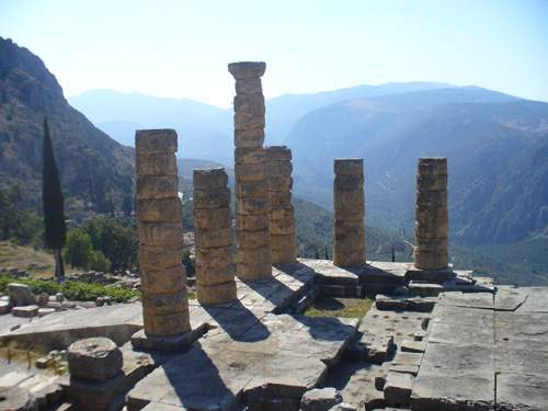 Delphi - Apollonův chrám