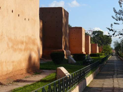 Marrakech - městské hradby