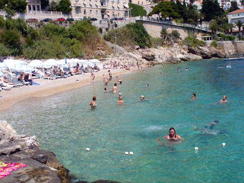Dubrovnik - na pláži